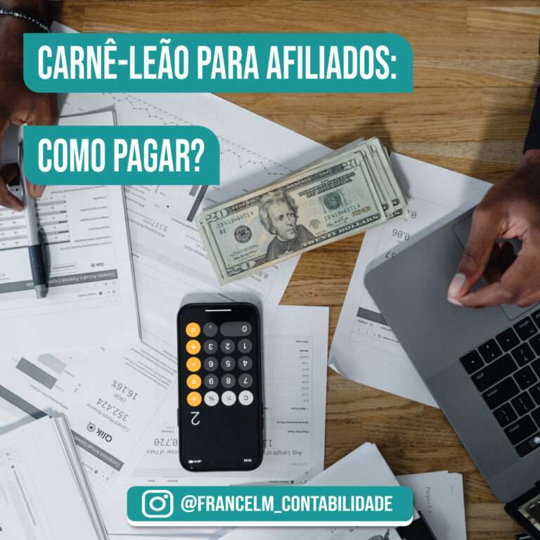 Carnê-leão para afiliados: Como pagar?