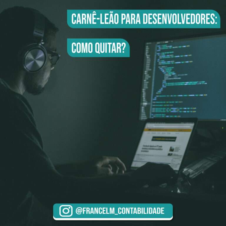 Carnê-leão para desenvolvedores: Como quitar?