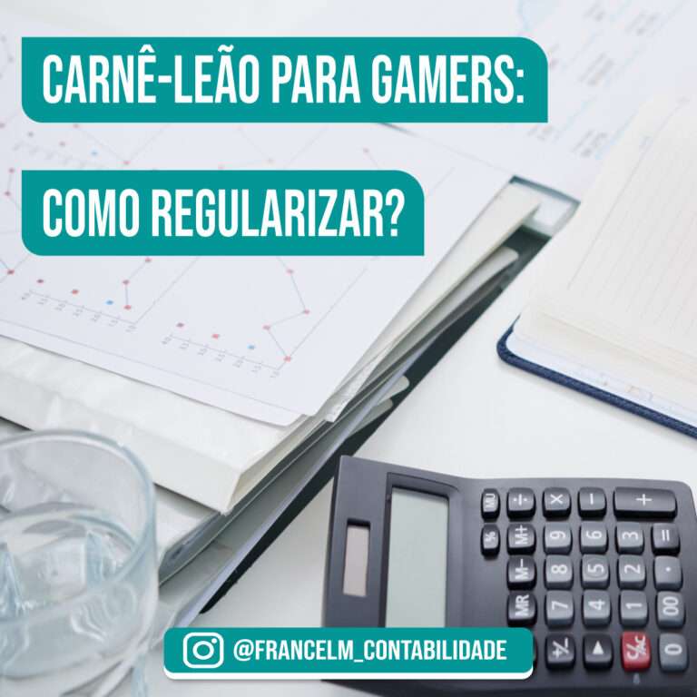 Carnê-leão para gamers: Como regularizar?