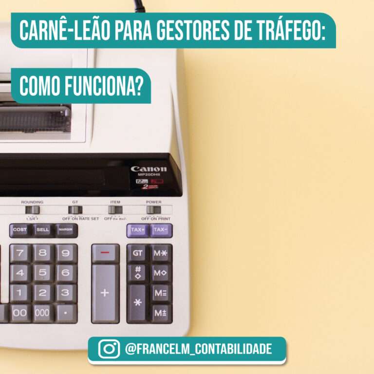 Carnê-leão para gestores de tráfego: Como funciona?