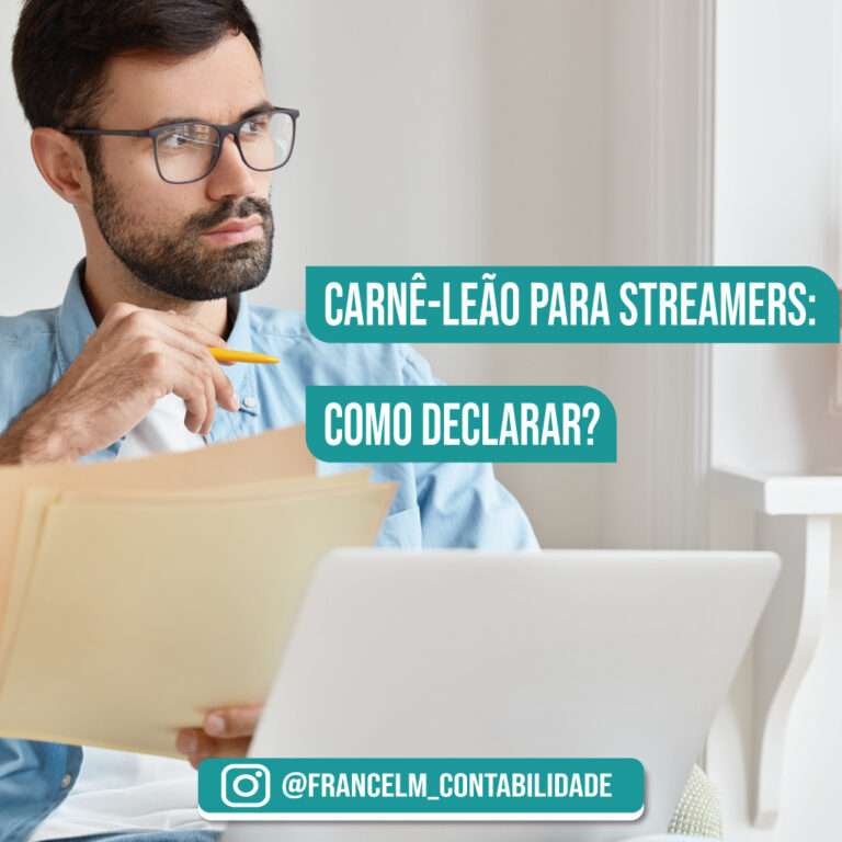 Carnê-leão para streamers: Como declarar?